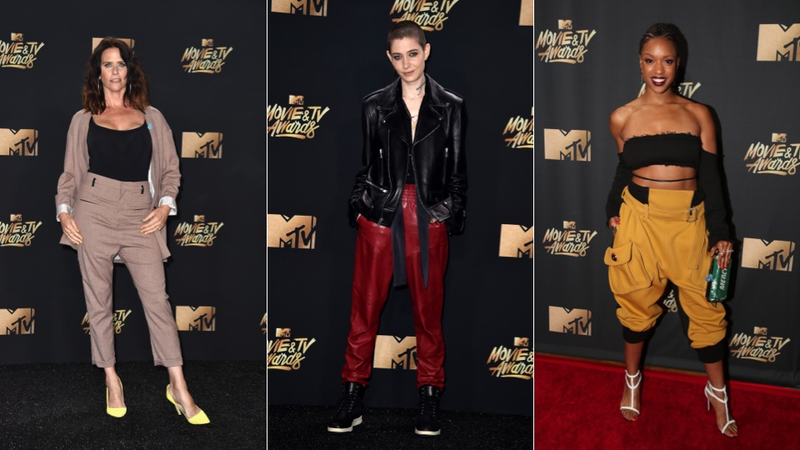 Illustration for article titled Stars Donned Their Best Sequins on the MTV Movie & TV Awards Red Carpet